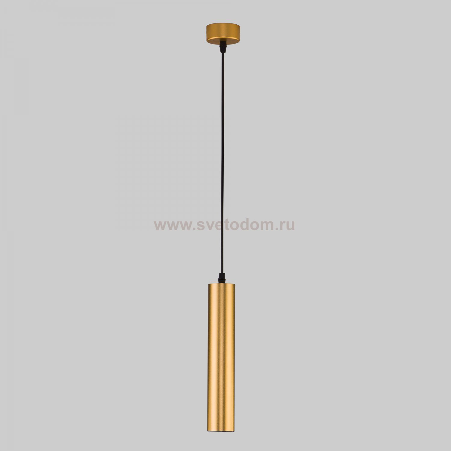 Подвесной светодиодный светильник 50161/1 LED золото Eurosvet