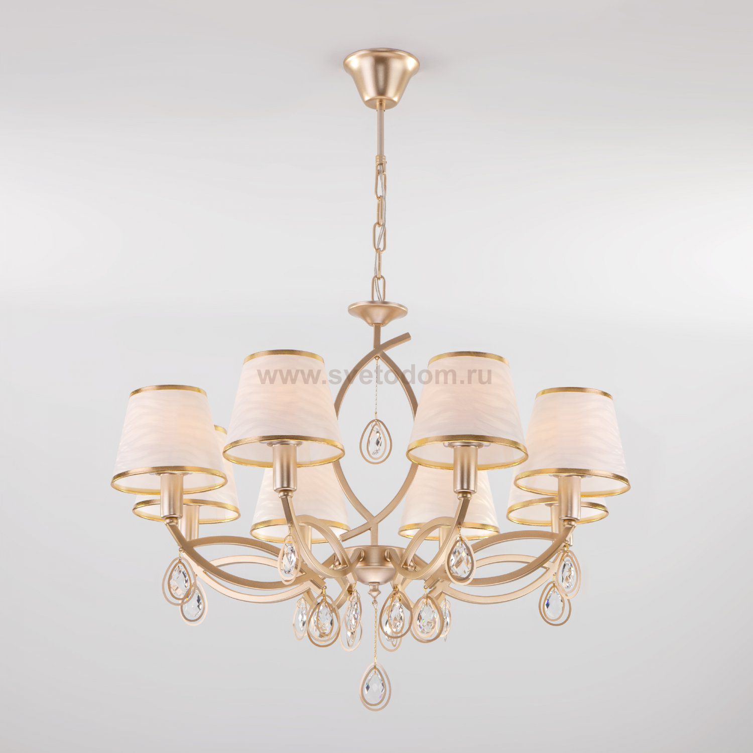 Светильник Eurosvet 60091/8 перламутровое золото