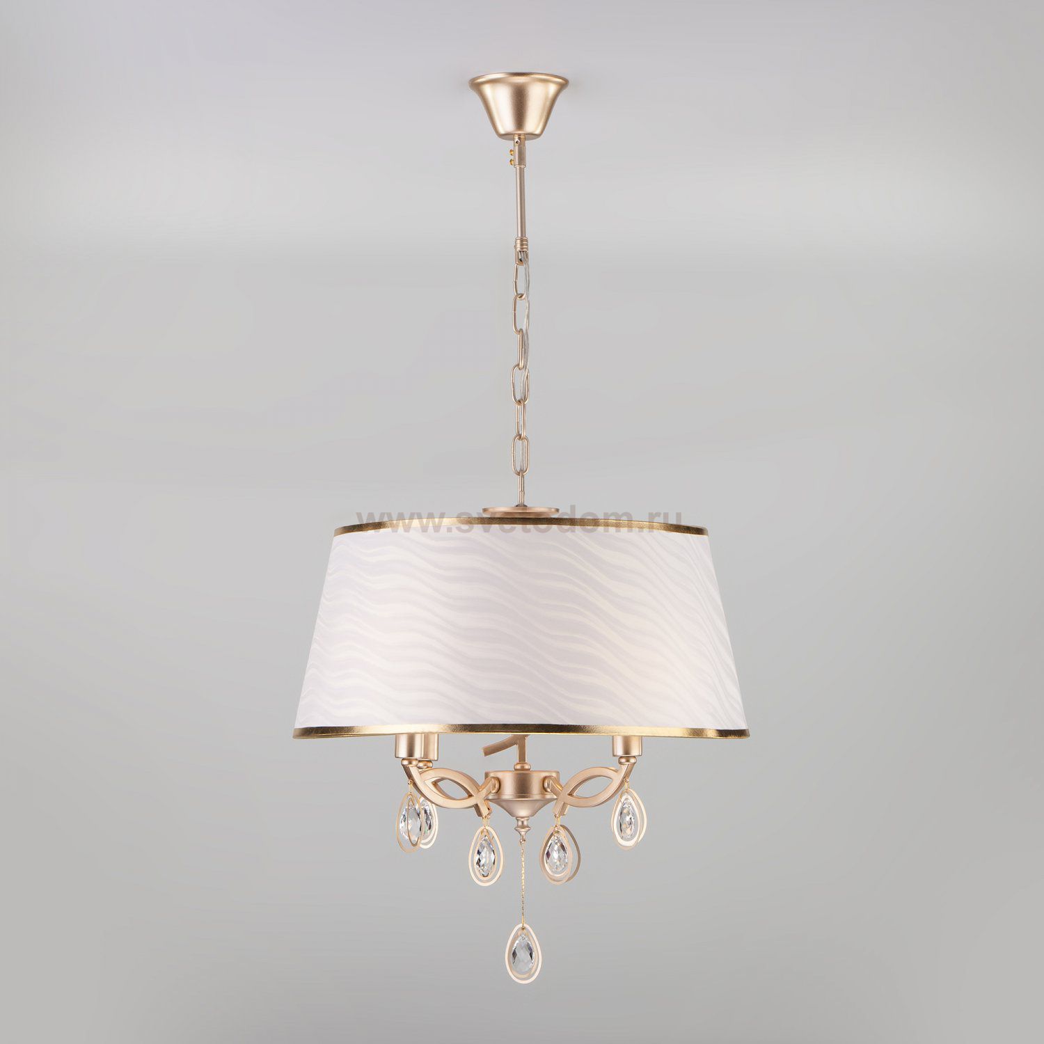 Светильник подвесной Eurosvet 60091/4 перламутровое золото