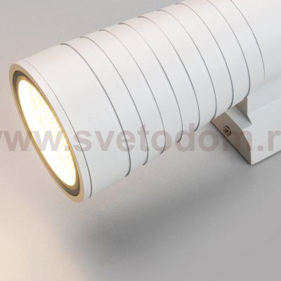 Tube uno белый уличный настенный светодиодный светильник 1503 TECHNO LED Elektrostandard