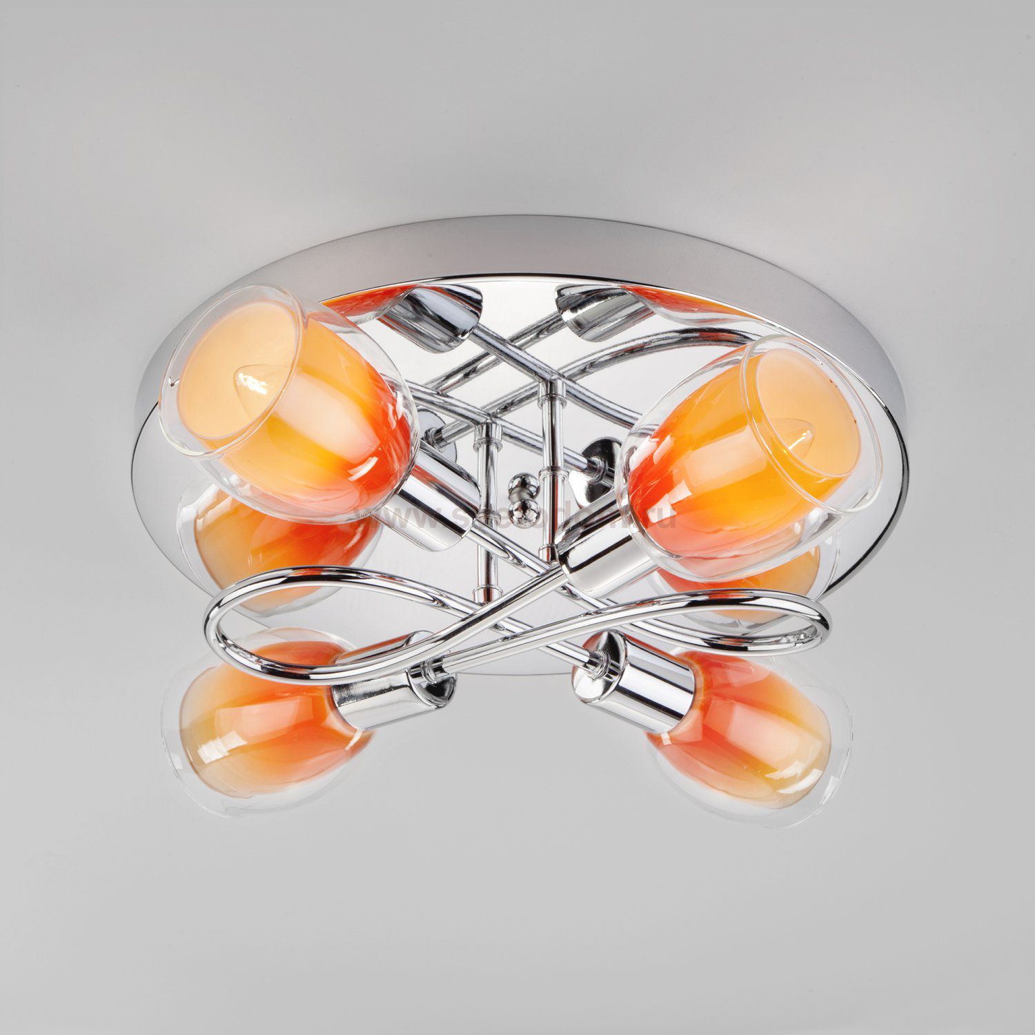 Светильник Eurosvet 30151/4 оранжевый