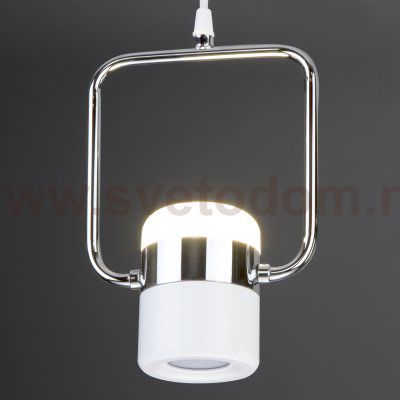Светильник Eurosvet 50165/1 LED хром/белый 9W