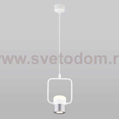 Светильник Eurosvet 50165/1 LED белый/серебро 9W