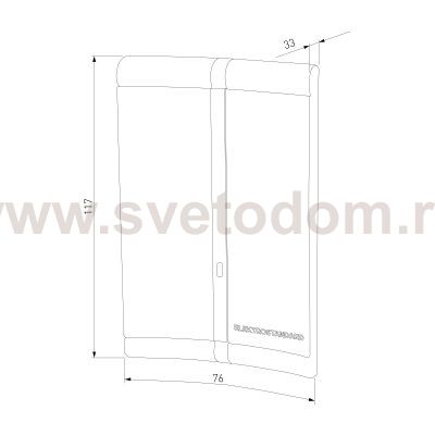 Звонок беспроводной 36M IP44 DBQ20M WL черный Elektrostandard