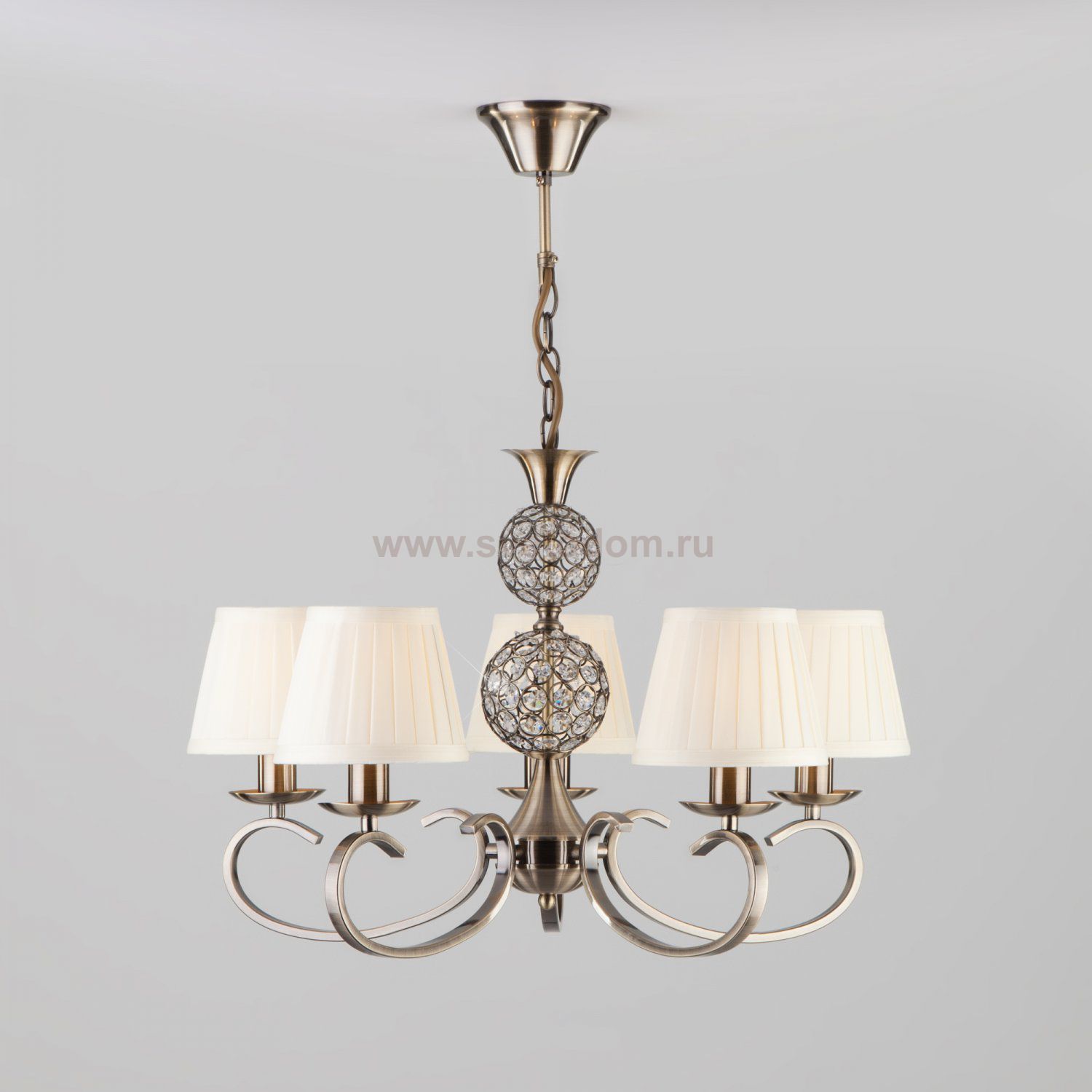 Светильник Eurosvet 60089/5 античная бронза