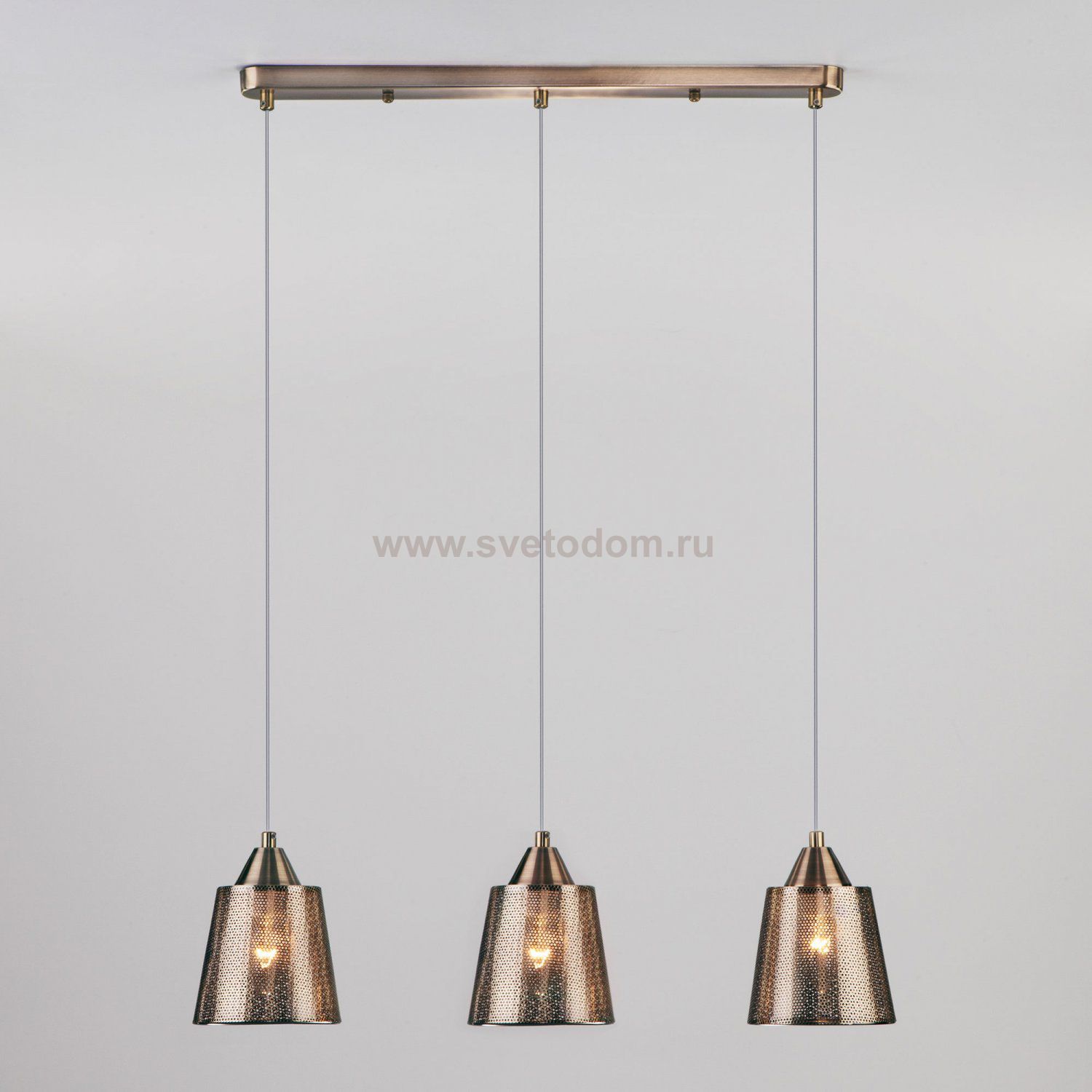 Светильник Eurosvet 50016/3 античная бронза