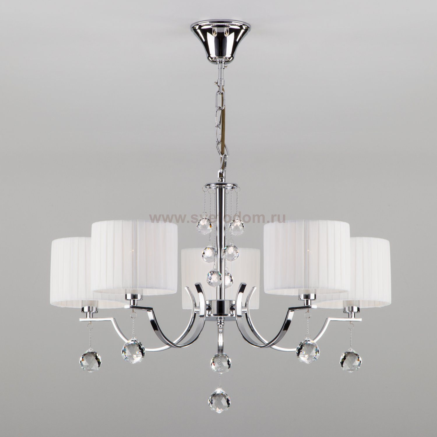 Люстра Eurosvet 60095/5 хром