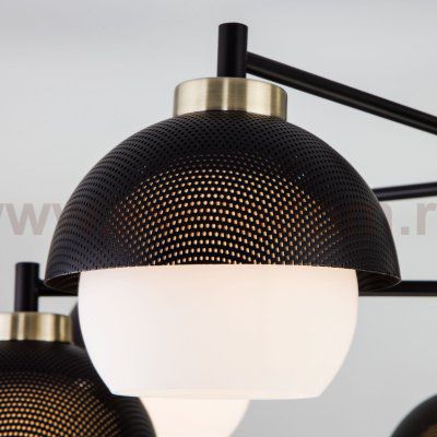 Потолочный светильник Eurosvet 70106/8 Nocciola черный