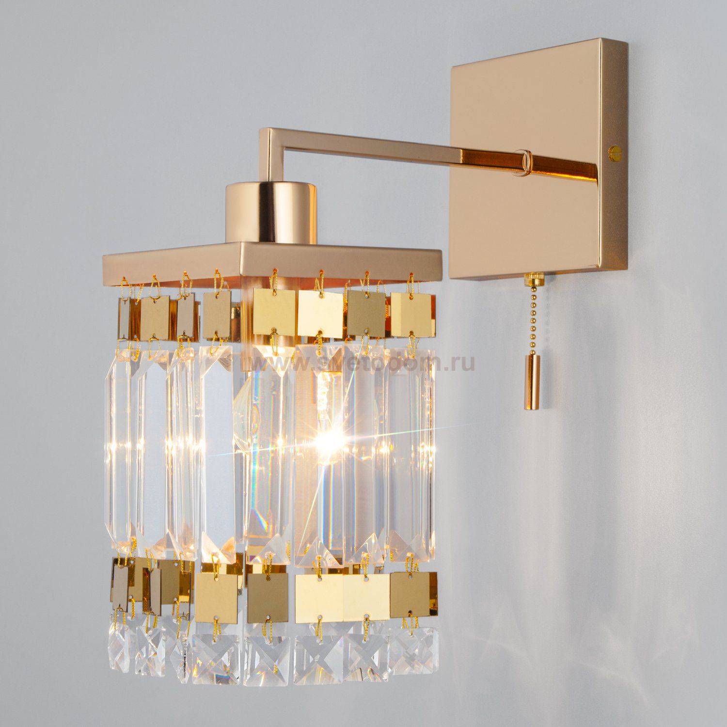 Настенный светильник Eurosvet 10100/1 Barra золото