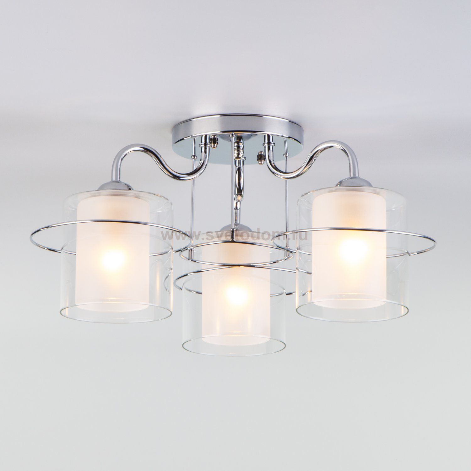 Люстра потолочная Eurosvet 30160/3 хром