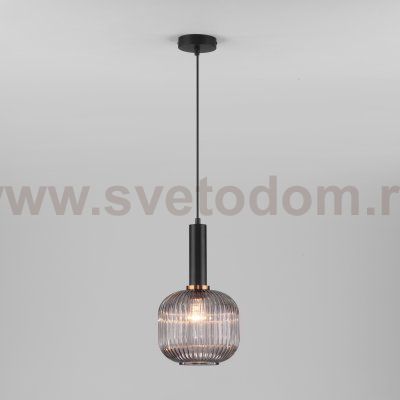 Подвесной светильник Eurosvet 50182/1 Bravo дымчатый