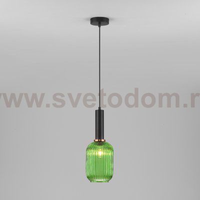Подвесной светильник Eurosvet 50181/1 Bravo зеленый