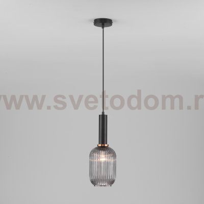 Подвесной светильник Eurosvet 50181/1 Bravo дымчатый