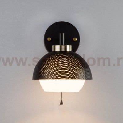 Настенный светильник Eurosvet 70106/1 черный Nocciola