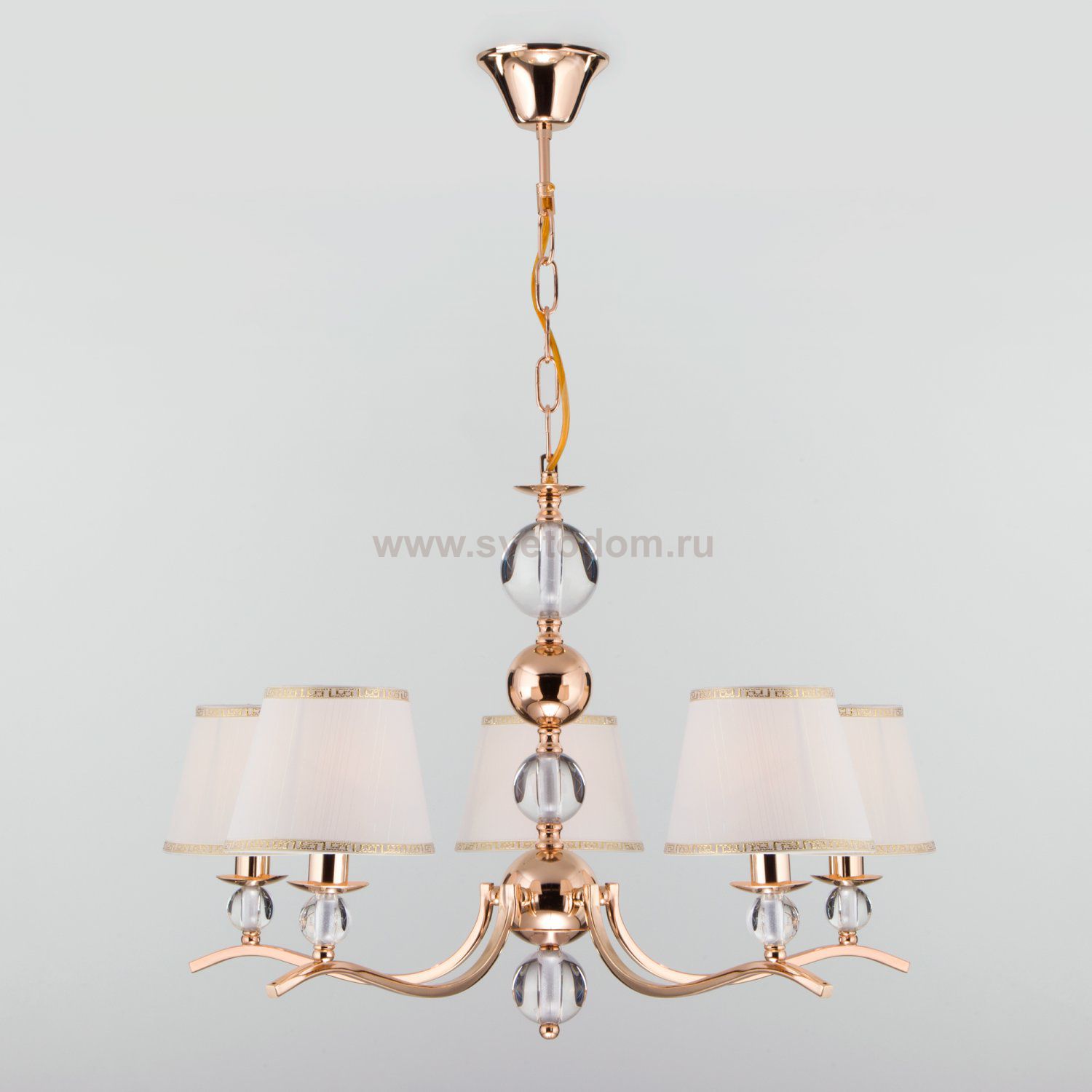 Люстра Eurosvet 60097/5 золото Sortino