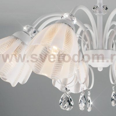 Потолочный светильник Eurosvet 30155/8 белый Floranse