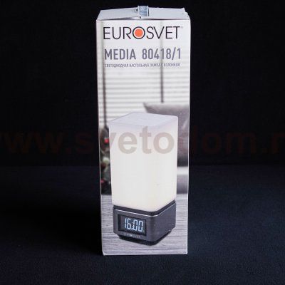 Светильник настольный Eurosvet 80418/1 серебристый 8W