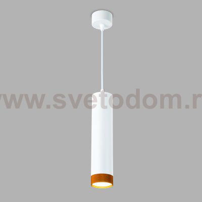 Подвесной потолочный светодиодный светильник 50164/1 LED белый/золото
