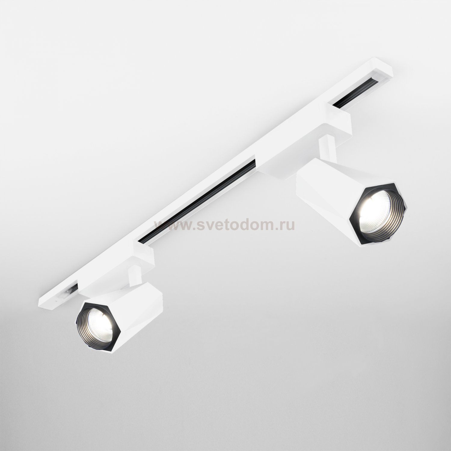Трековый светодиодный светильник для однофазного шинопровода Magnum белый матовый 20W 4200K LTB46 Elektrostandard
