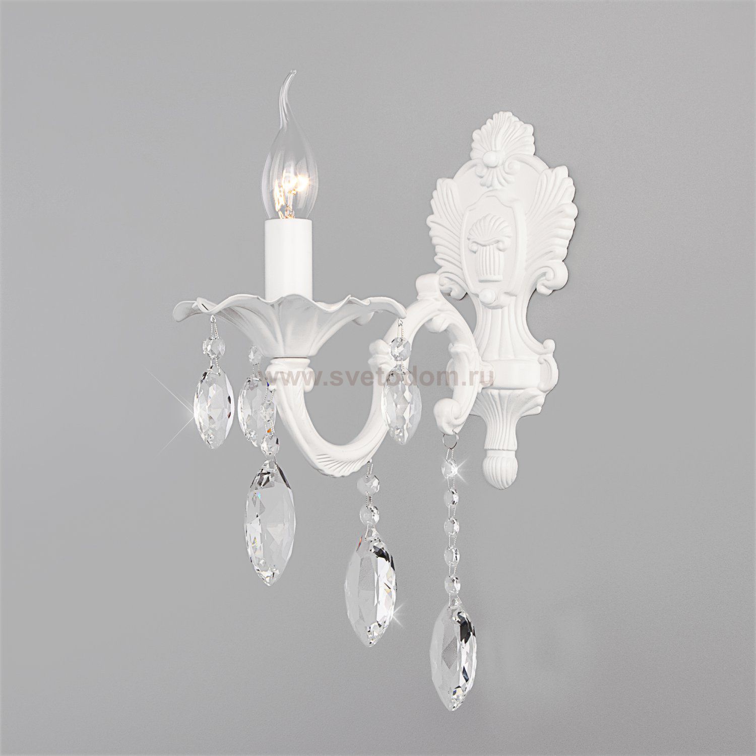 Светильник настенный бра Eurosvet 10108/1 Veletta белый