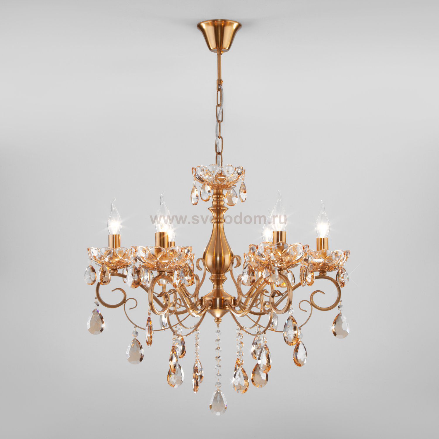 Люстра Eurosvet 10109/6 Escada бронза