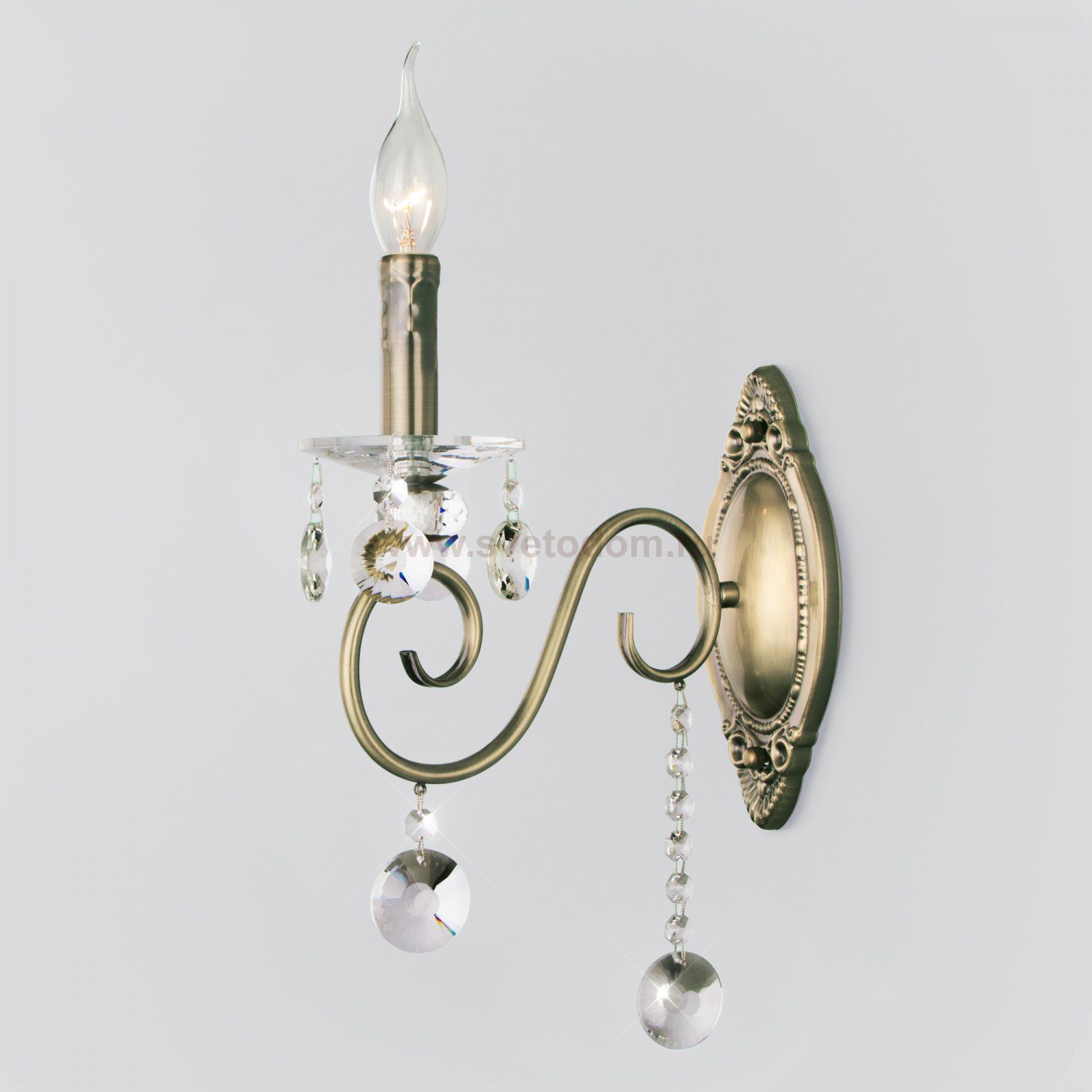 Настенный светильник Eurosvet 10104/1 Ravenna античная бронза