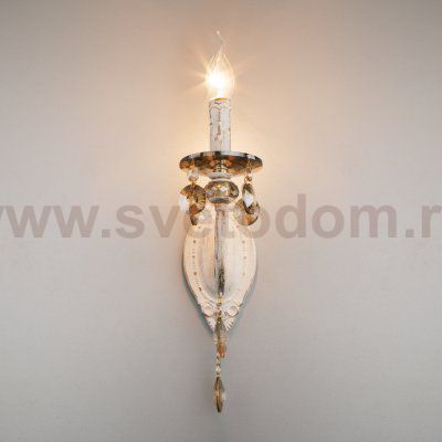 Настенный светильник Eurosvet 10104/1 Ravenna белый с золотом