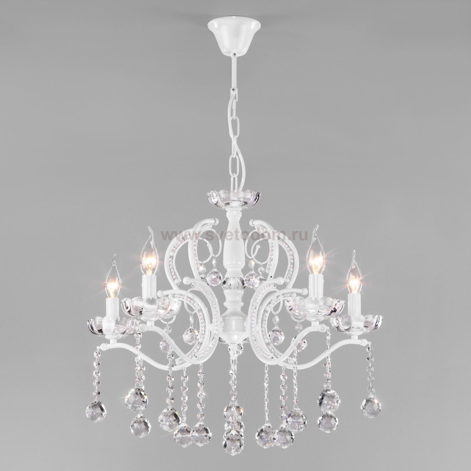 Люстра Eurosvet 10107/5 Brezza белый