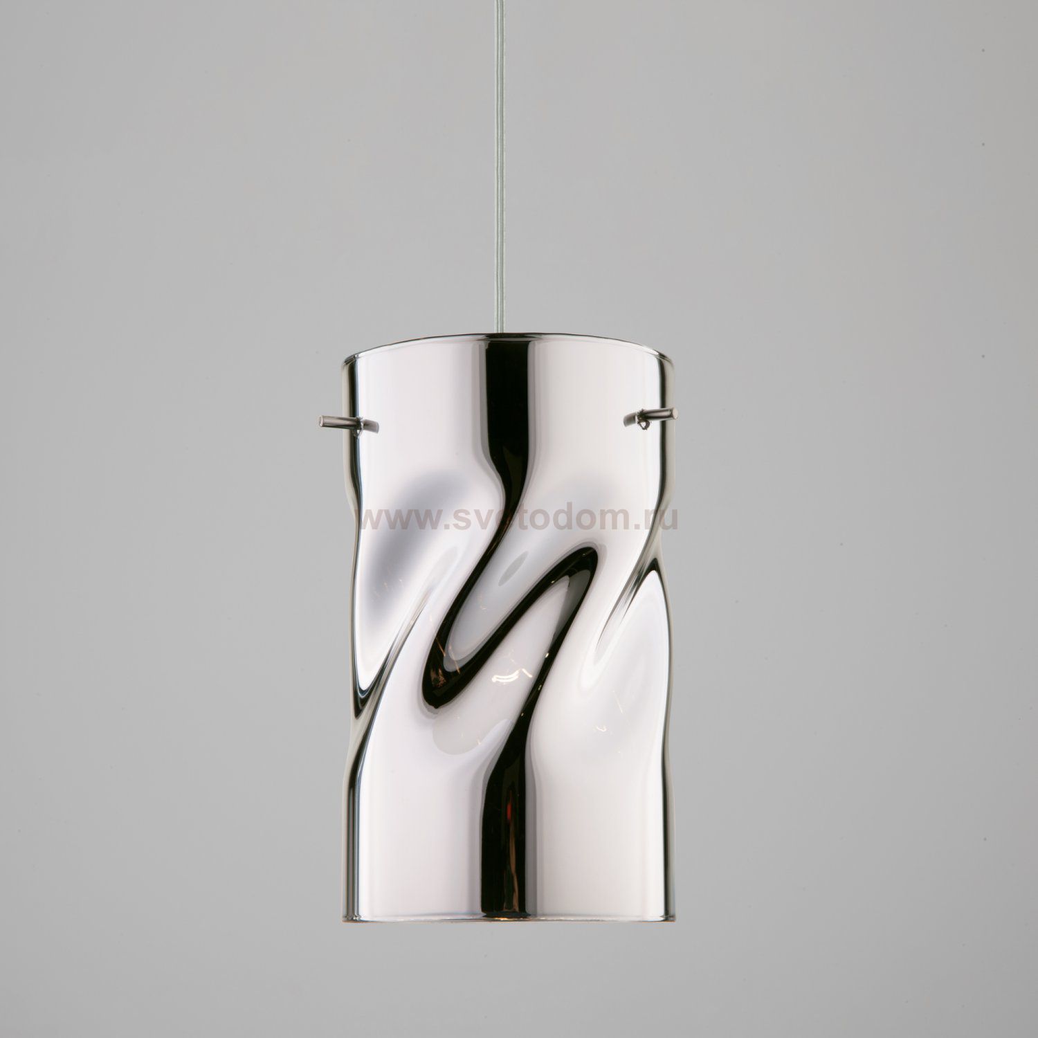 Подвесной светильник Eurosvet 50184/1 Spin хром