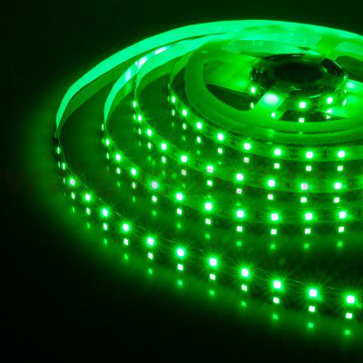 Светодиодная лента Лента светодиодная 12V 4,8W 60Led 2835 IP20 зеленый, 5м Elektrostandard