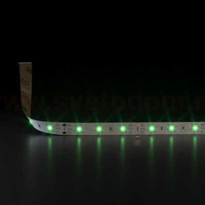Светодиодная лента Лента светодиодная 12V 4,8W 60Led 2835 IP20 зеленый, 5м Elektrostandard