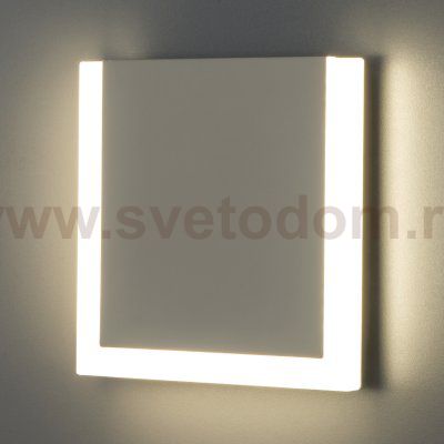 Настенный светодиодный светильник 40146/1 LED белый Eurosvet