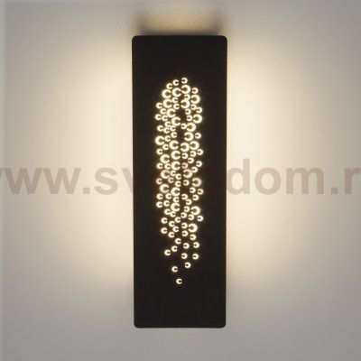Настенный светильник Eurosvet 40149/1 LED Grape черный