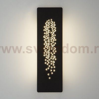 Настенный светильник Eurosvet 40149/1 LED Grape черный