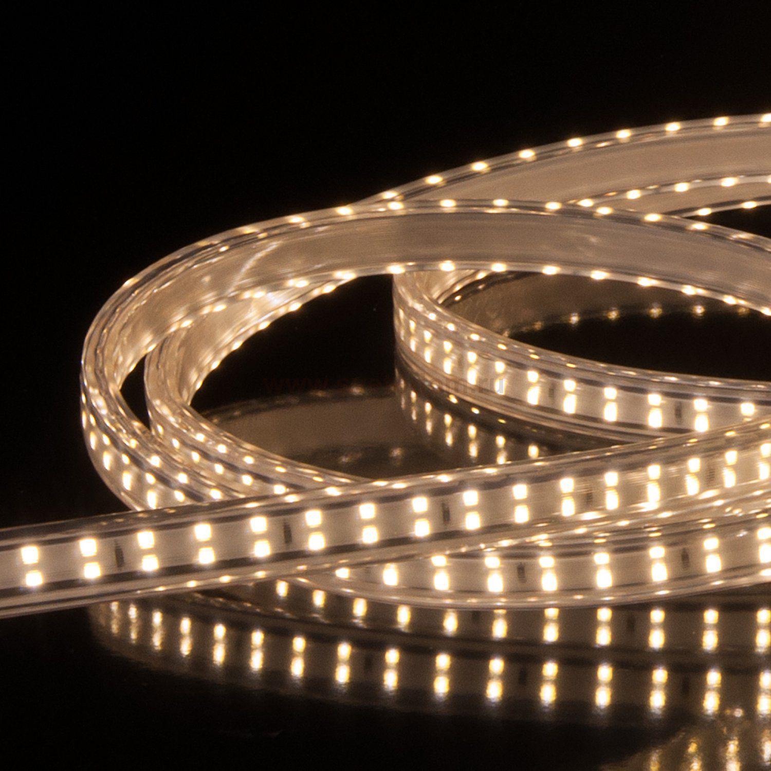 Комплект светодиодной ленты Premium белой двухрядной 10м 18 Вт/м 180 LED 2835 IP65 LS011 220V