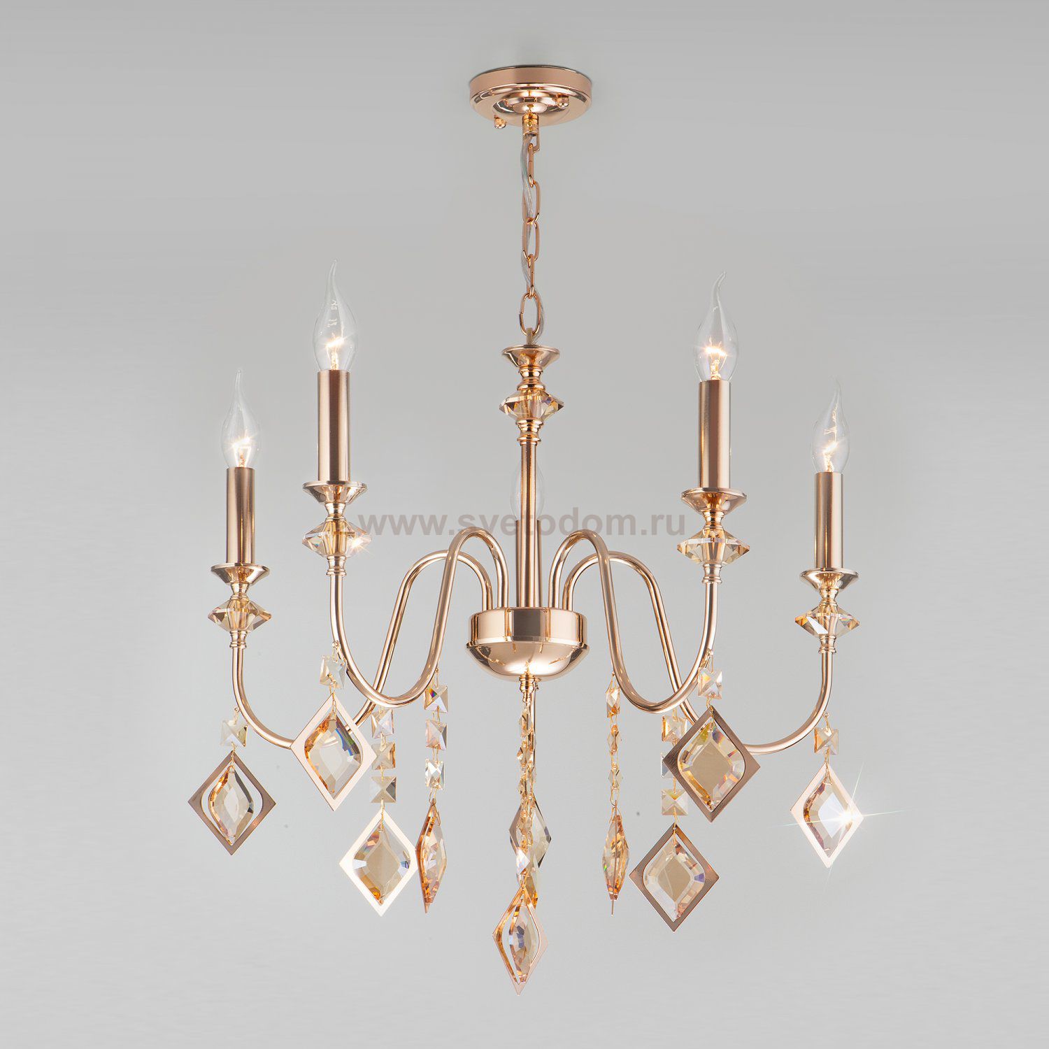 Люстра Eurosvet 10110/5 Telao золото