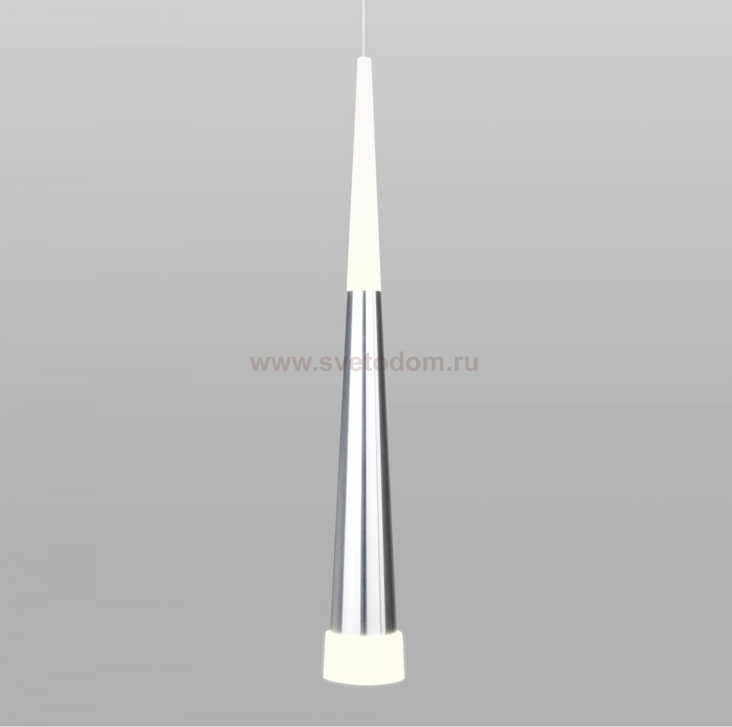 Подвесной светодиодный светильник DLR038 7+1W 4200K хром Elektrostandard