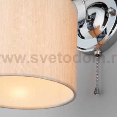 Настенный светильник Eurosvet 60111/1 Shantel хром