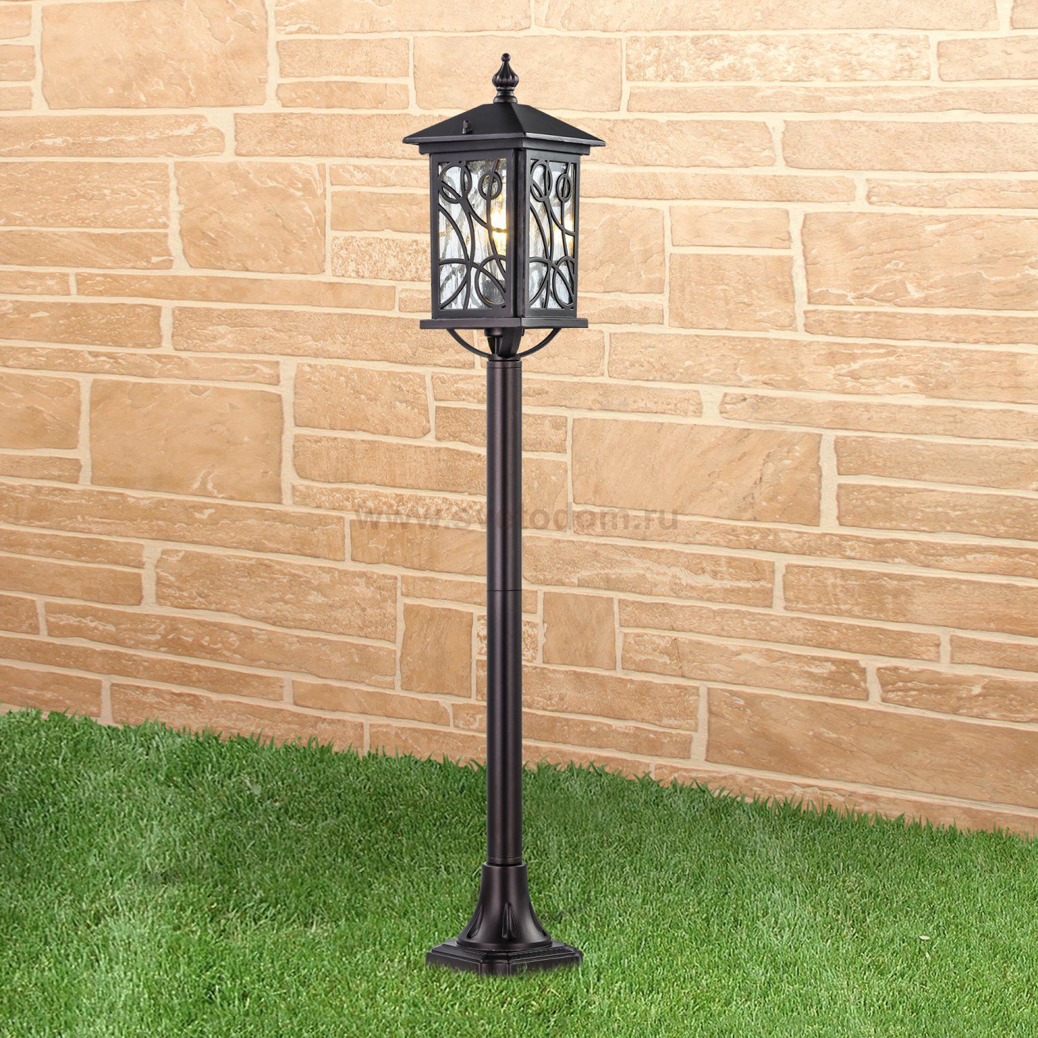 Tira F кофейное золото Ландшафтный уличный светильник IP44 GL 1005F Elektrostandard