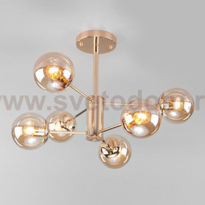 Люстра Eurosvet 30166/6 золото Ascot