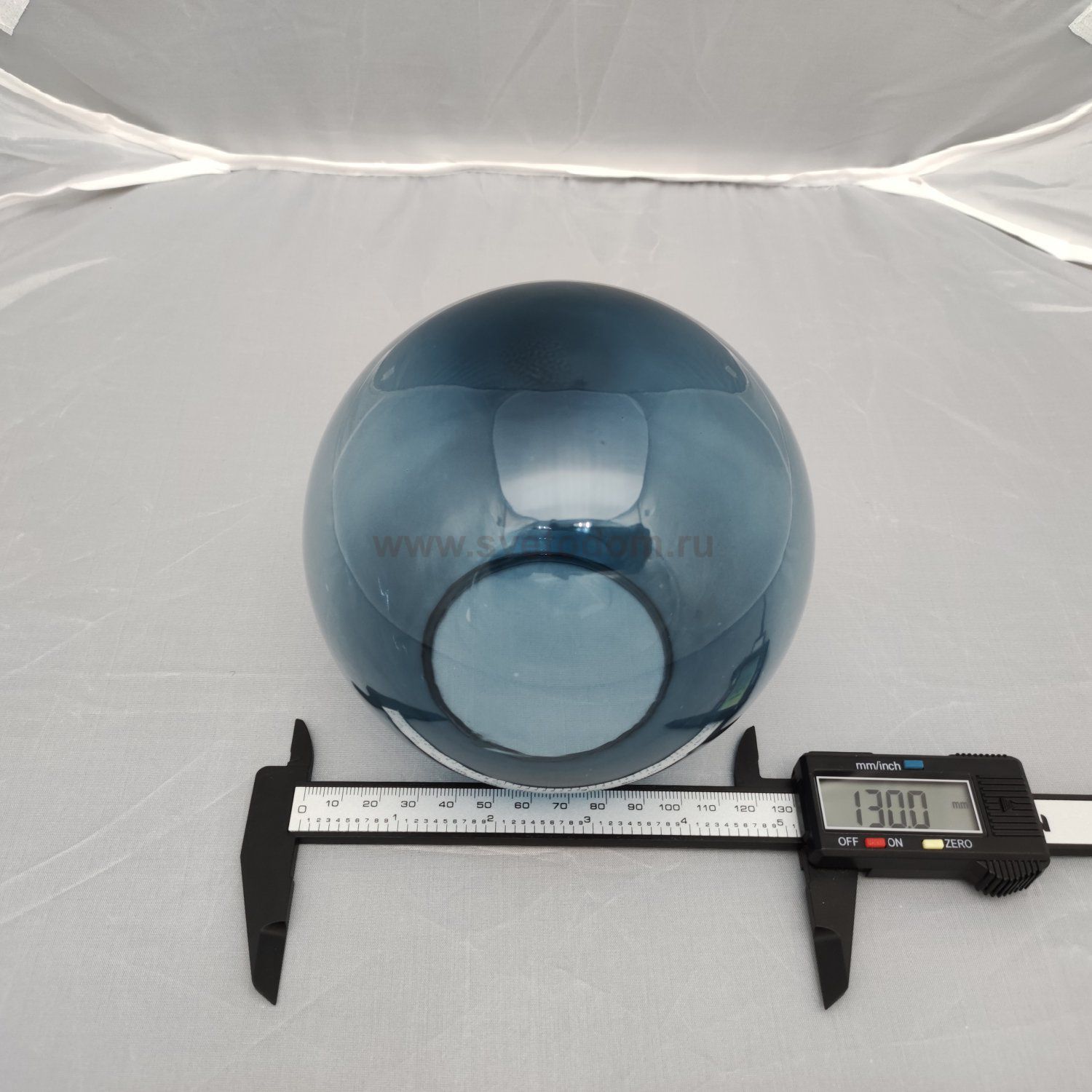 Плафон стекло изумрудный 130мм (70мм посадка) 30166 Ascot