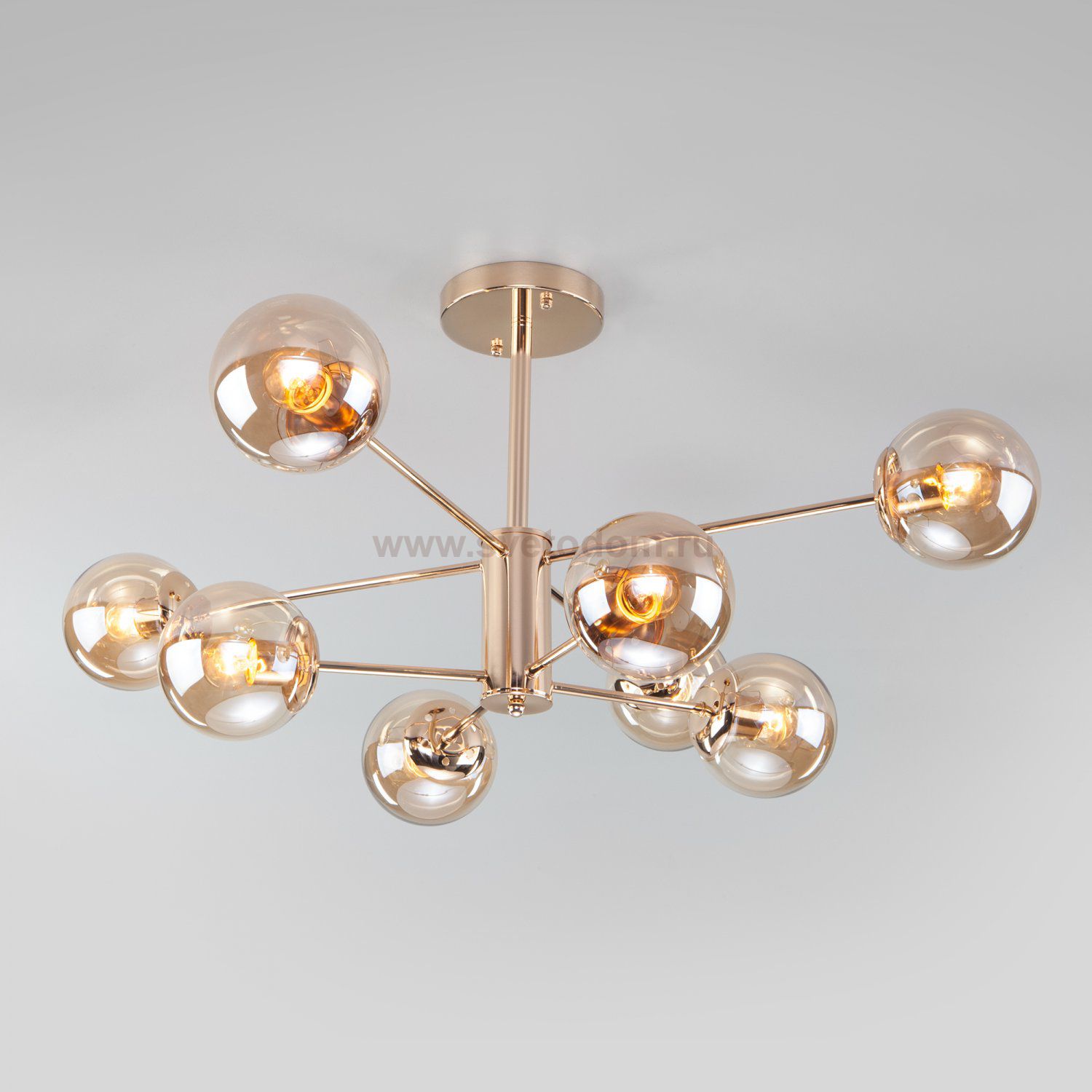 Люстра Eurosvet 30166/8 Ascot золото