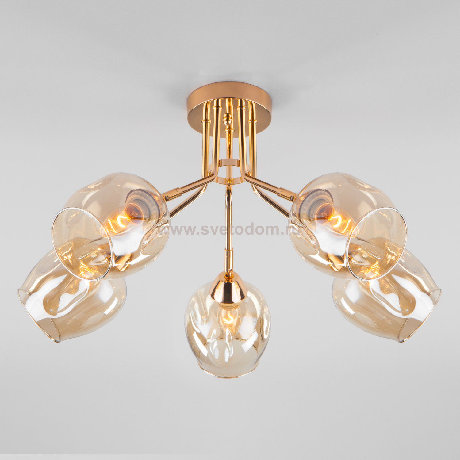 Люстра Eurosvet 30164/5 золото Marci