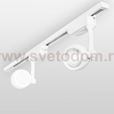 Трековый светодиодный светильник для однофазного шинопровода Oriol белый 12W 4200K LTB48 Elektrostandard