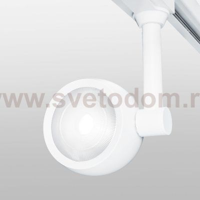 Трековый светодиодный светильник для однофазного шинопровода Oriol белый 12W 4200K LTB48 Elektrostandard