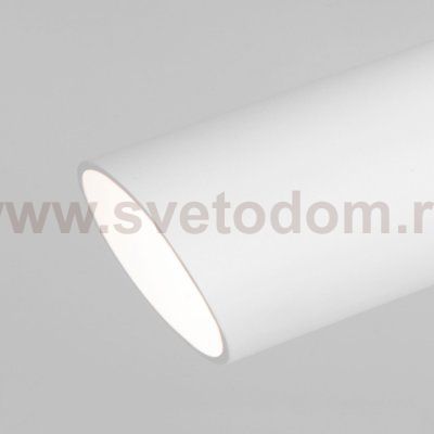 Трековый светильник для однофазного шинопровода Splay GU10 белый MRL 1006 Elektrostandard