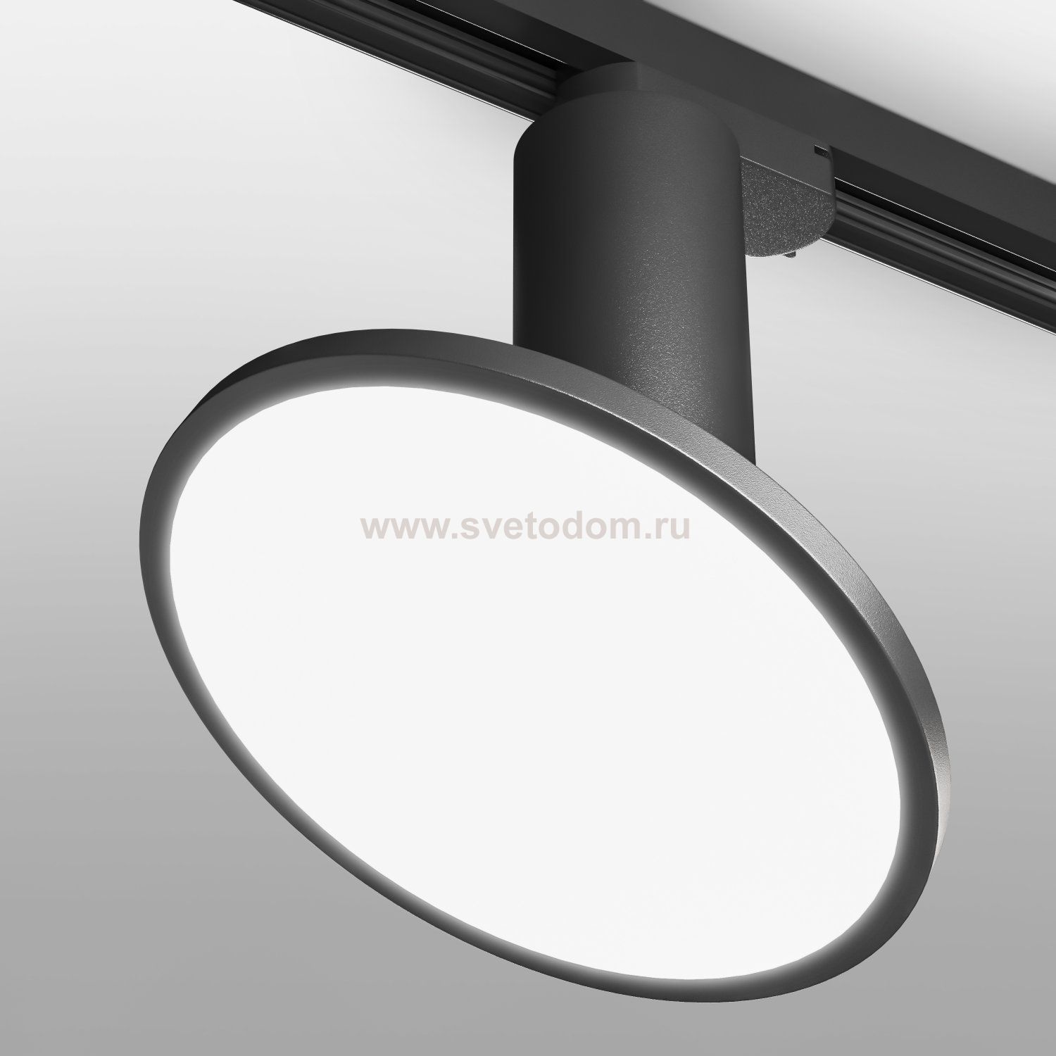 Трековый светодиодный светильник для однофазного шинопровода Brain Черный 12W 4200K LTB50 Elektrostandard