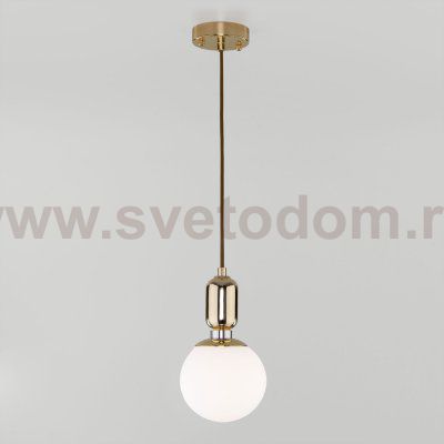 подвесной акцентный светильник Eurosvet 50151/1 золото