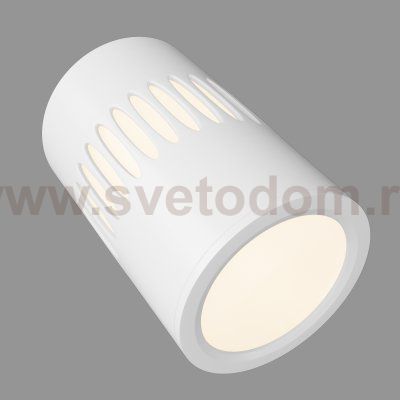 Накладной светодиодный светильник с подсветкой белый DLS026 Elektrostandard