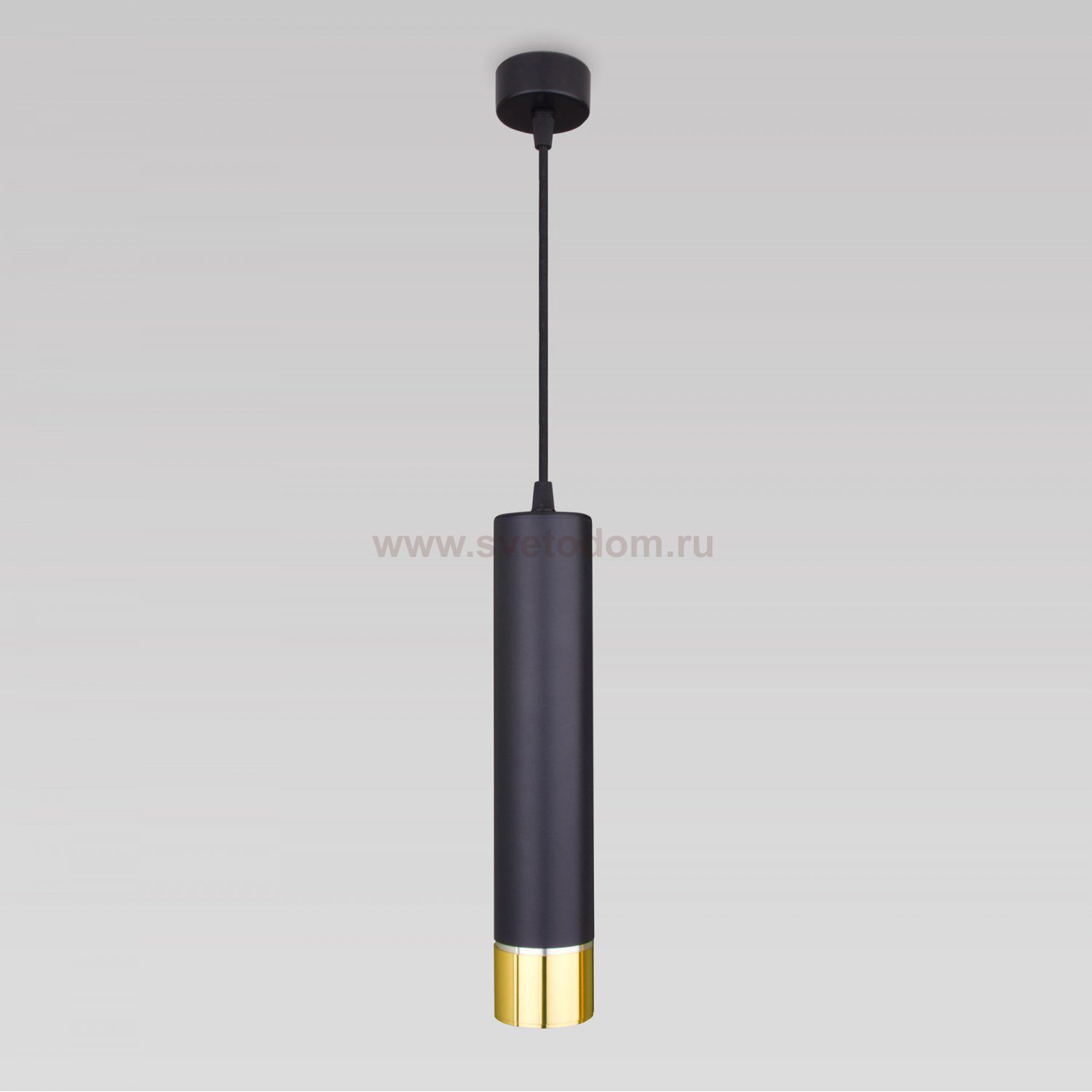 Подвесной светильник DLN107 GU10 черный/золото Elektrostandard